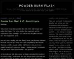 Powder Burn Flash